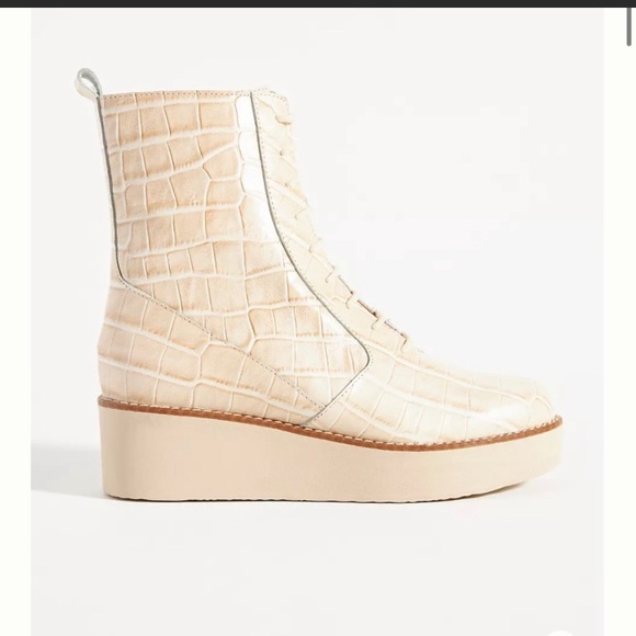 Anthropologie Shoes - Anthropologie Lace-Up Stompy Platform Boots NEW IN BOX